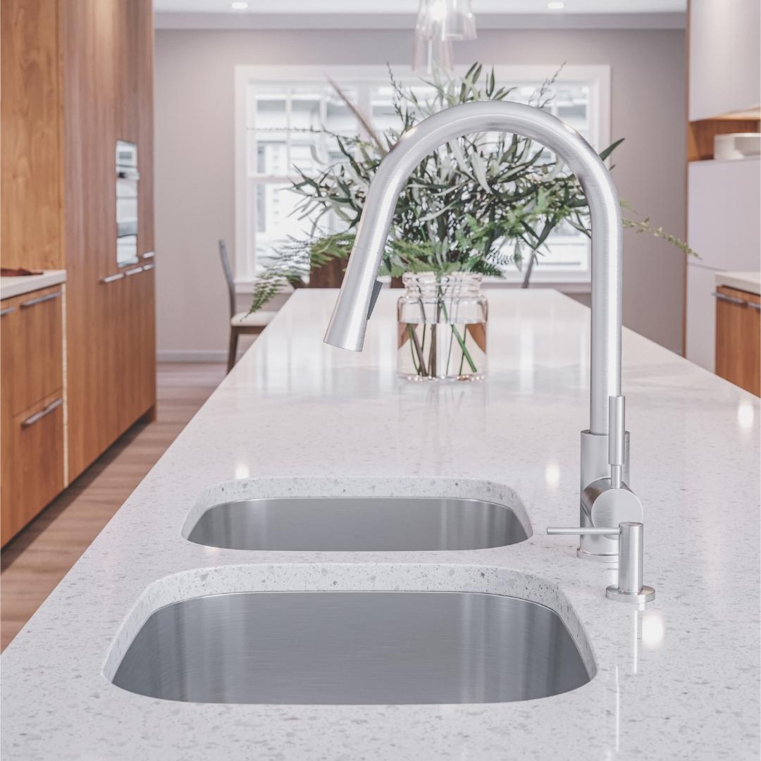 H-111: 18" Stainless Steel Small Single Bowl Bar/Prep Sink