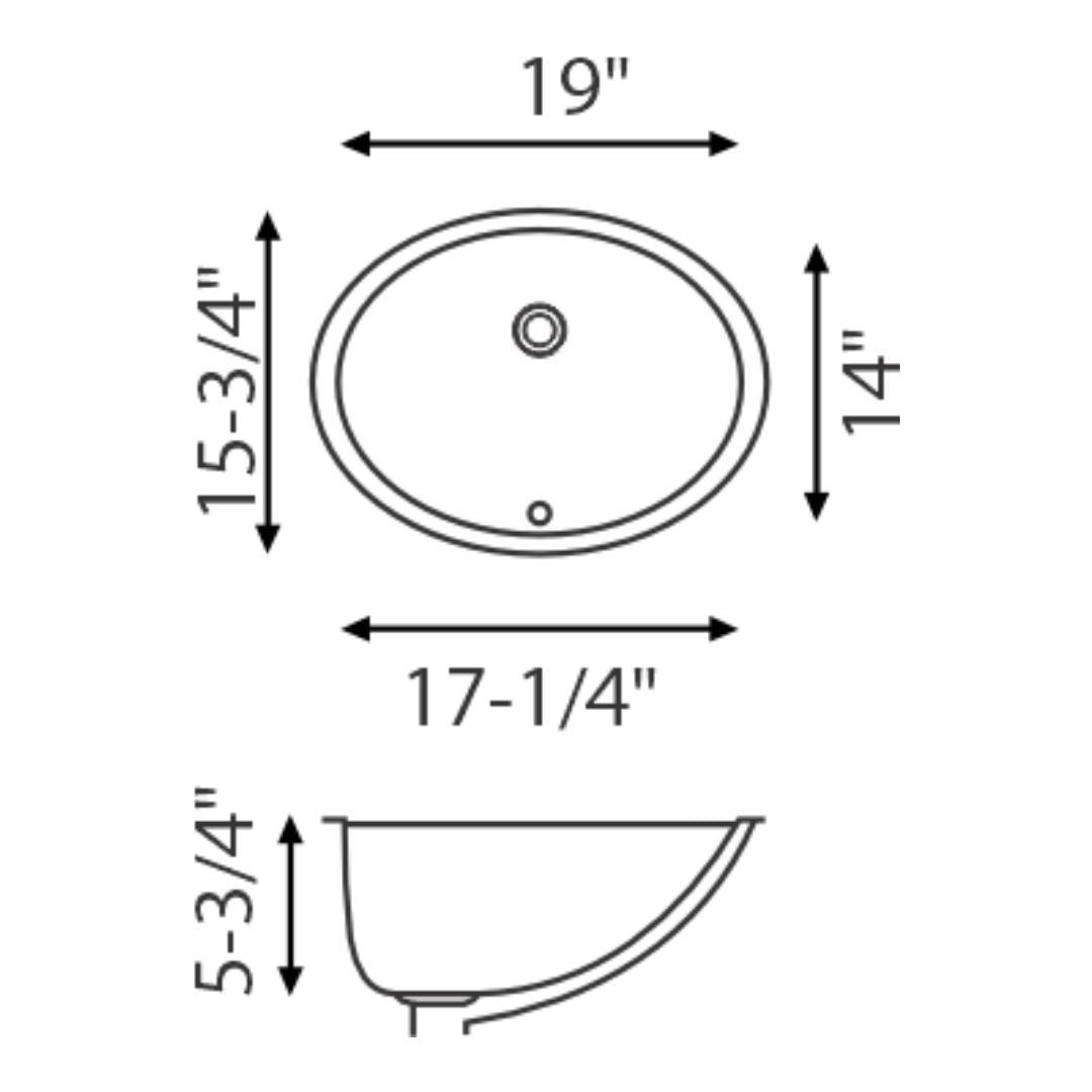 H-1714: Polaris Vanity Sink